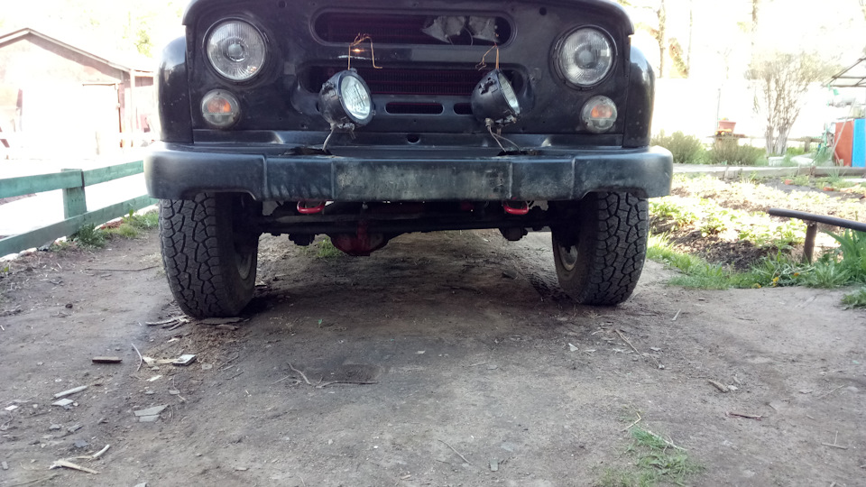 Бампера, клюшки, бушвакеры… колхоз бюджетный — УАЗ 315195 Hunter, 2,4 л ...