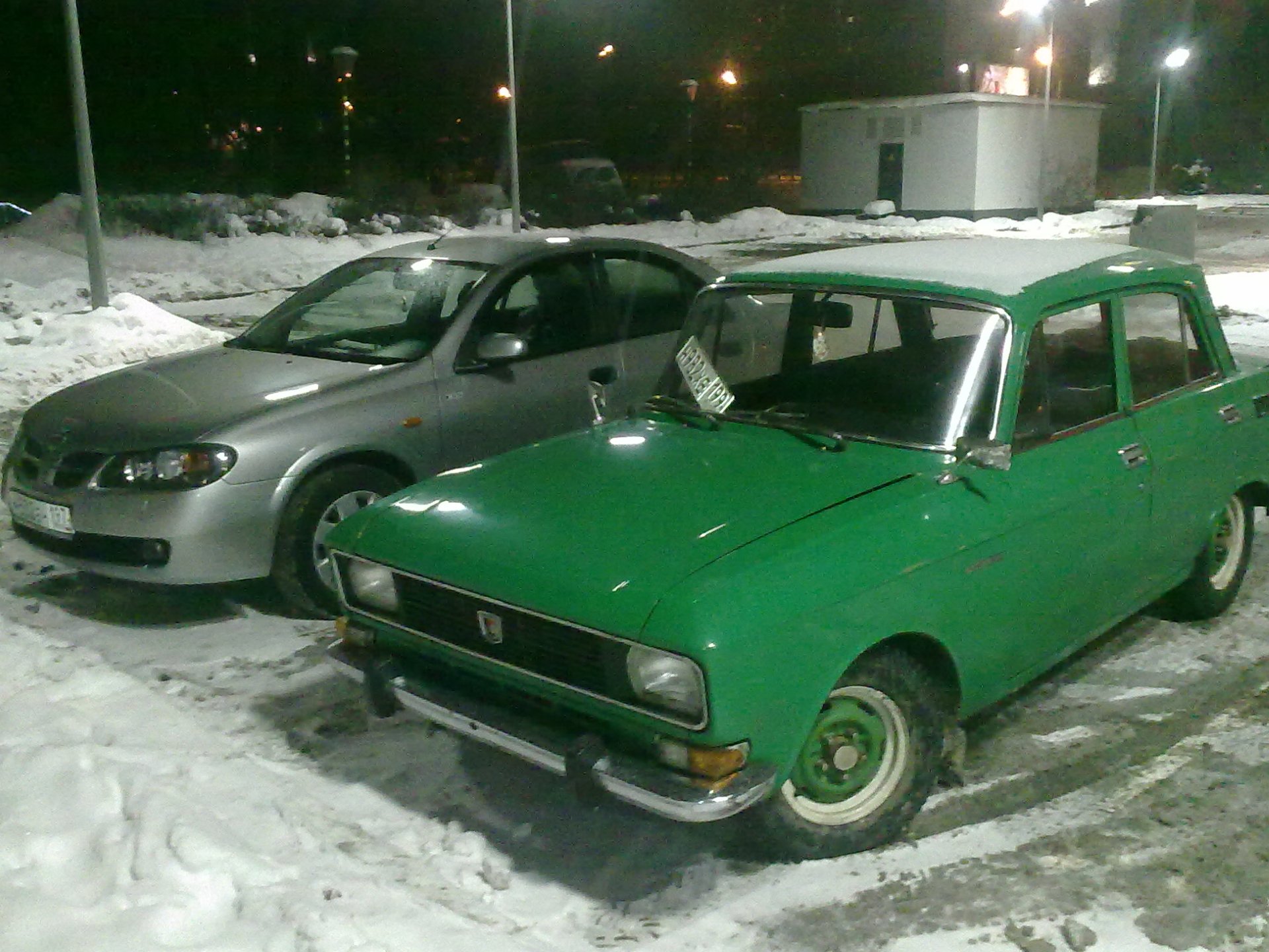 зимние колёсики — Москвич 2140, 1,8 л, 1980 года | шины | DRIVE2