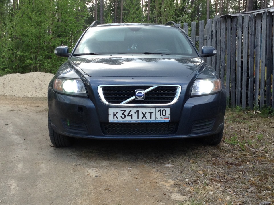 Про фары. — Volvo V50, 1,6 л, 2008 года | электроника | DRIVE2