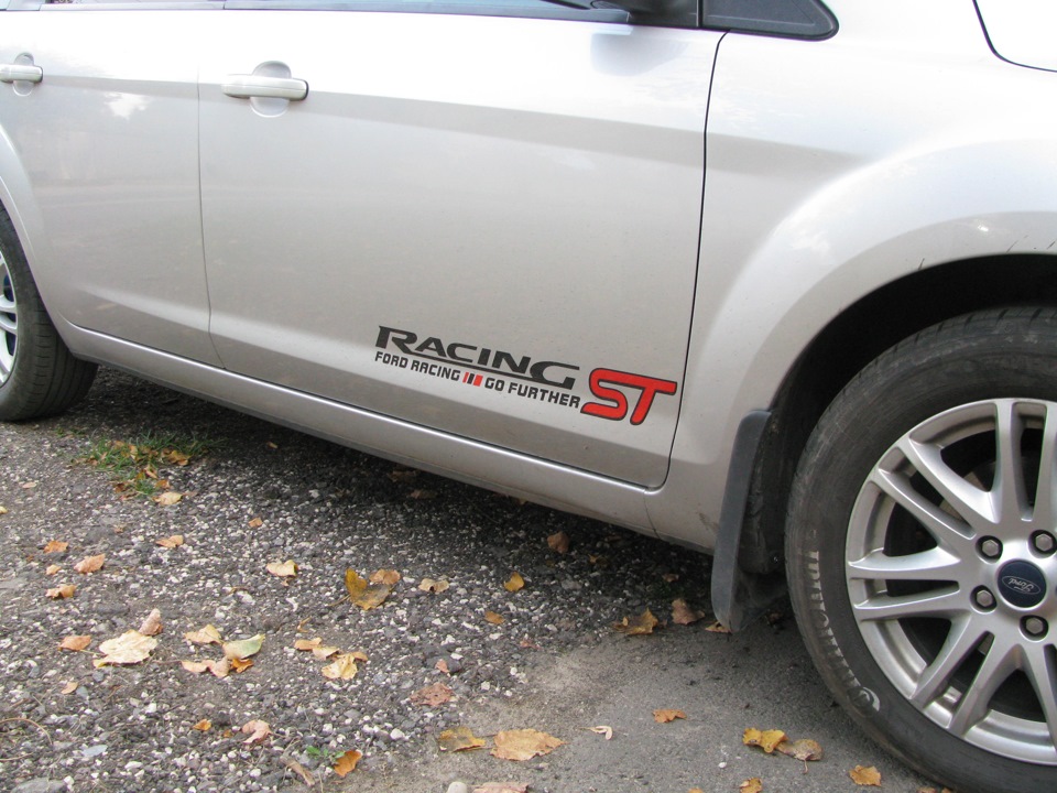 наклейки из поднебесной — Ford Focus Sedan II, 1,6 л, 2008 года ...
