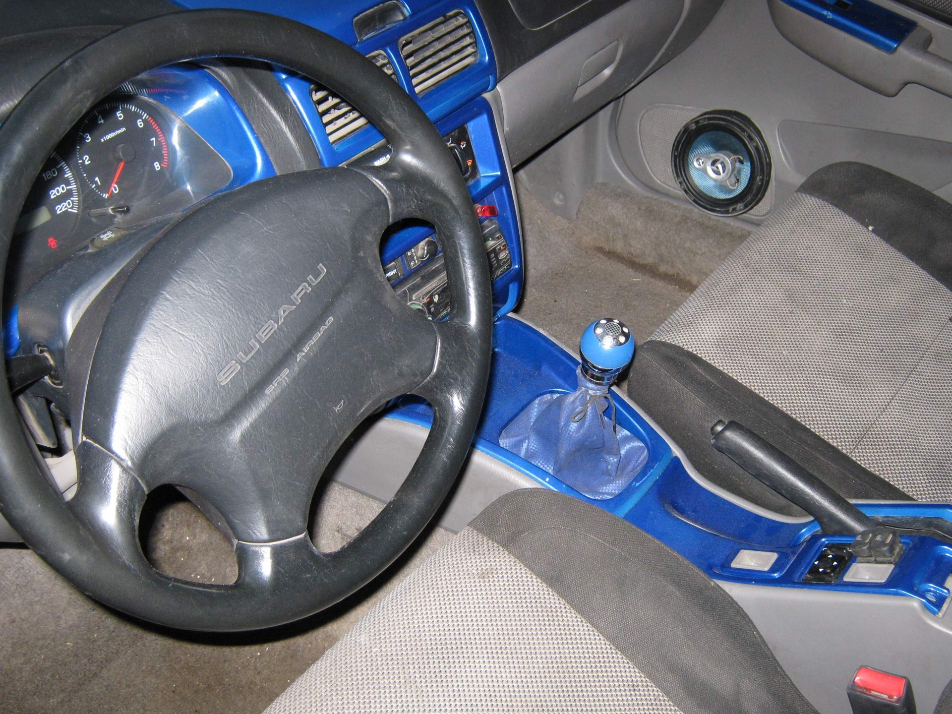 Перекраска салона — Subaru Impreza (GC, GF), 2 л, 1998 года | тюнинг ...