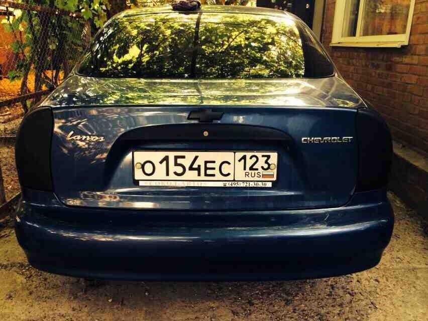 Как зародилась идея покрасить фары. — Chevrolet Lanos, 1,5 л, 2007 года ...
