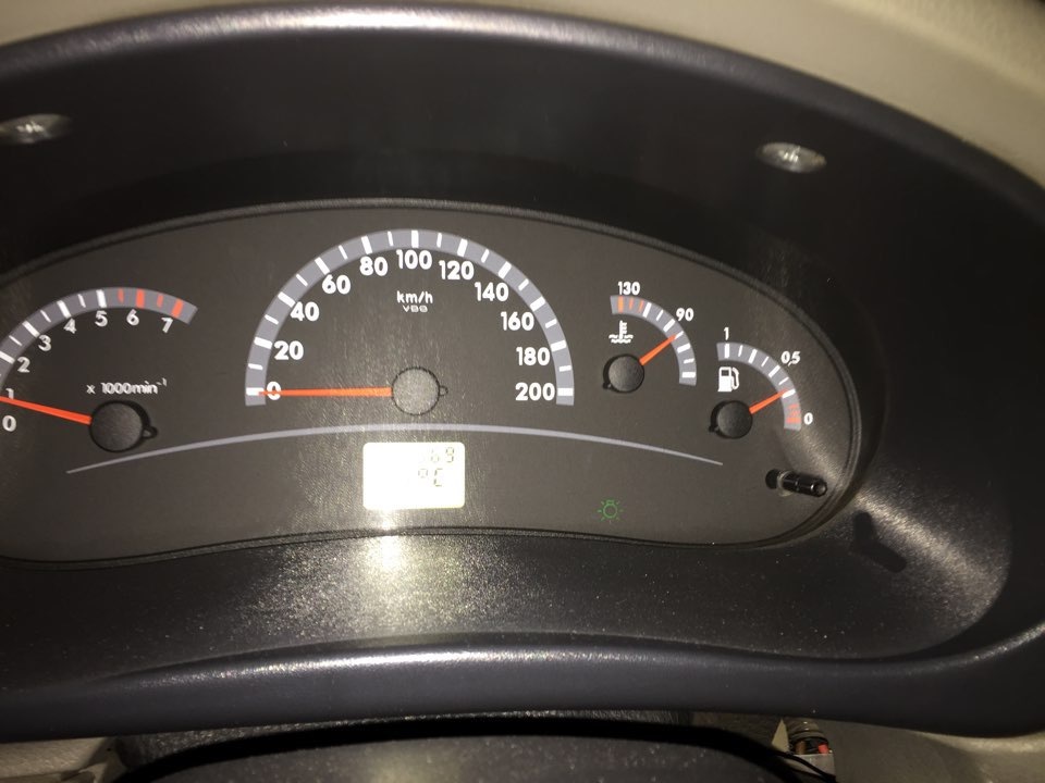 Температура 2 — LADA Калина хэтчбек, 1,4 л., 2012 года | своими руками ...