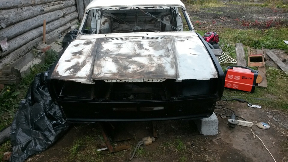 Новое железо занимает свое место>) — Lada 2107, 1,3 л, 1986 года ...