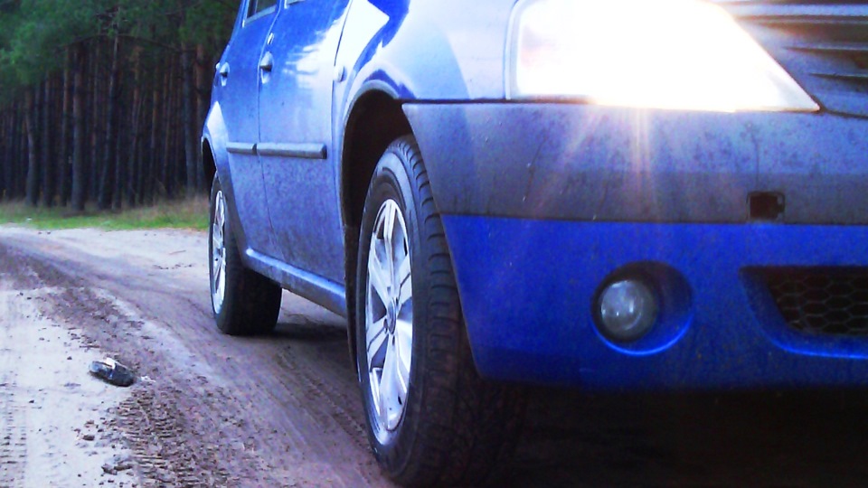 Приобрёл 16 динамики в передние двери. — Renault Logan (1G), 1,4 л ...