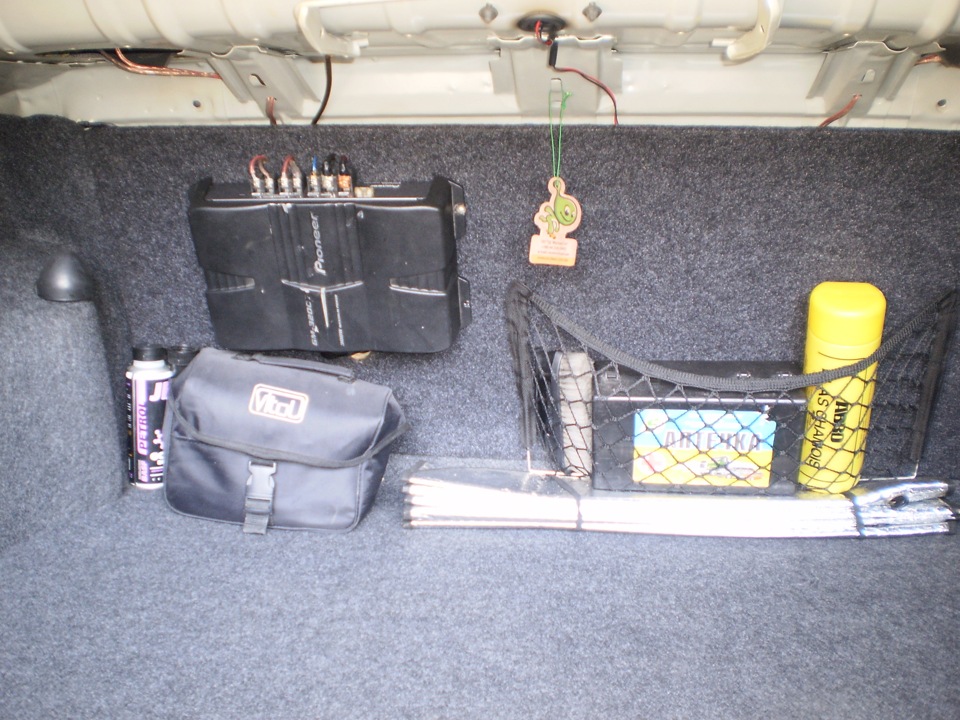 оклейка багажника карпетом — Daewoo Nexia (N150), 1,5 л, 2008 года ...