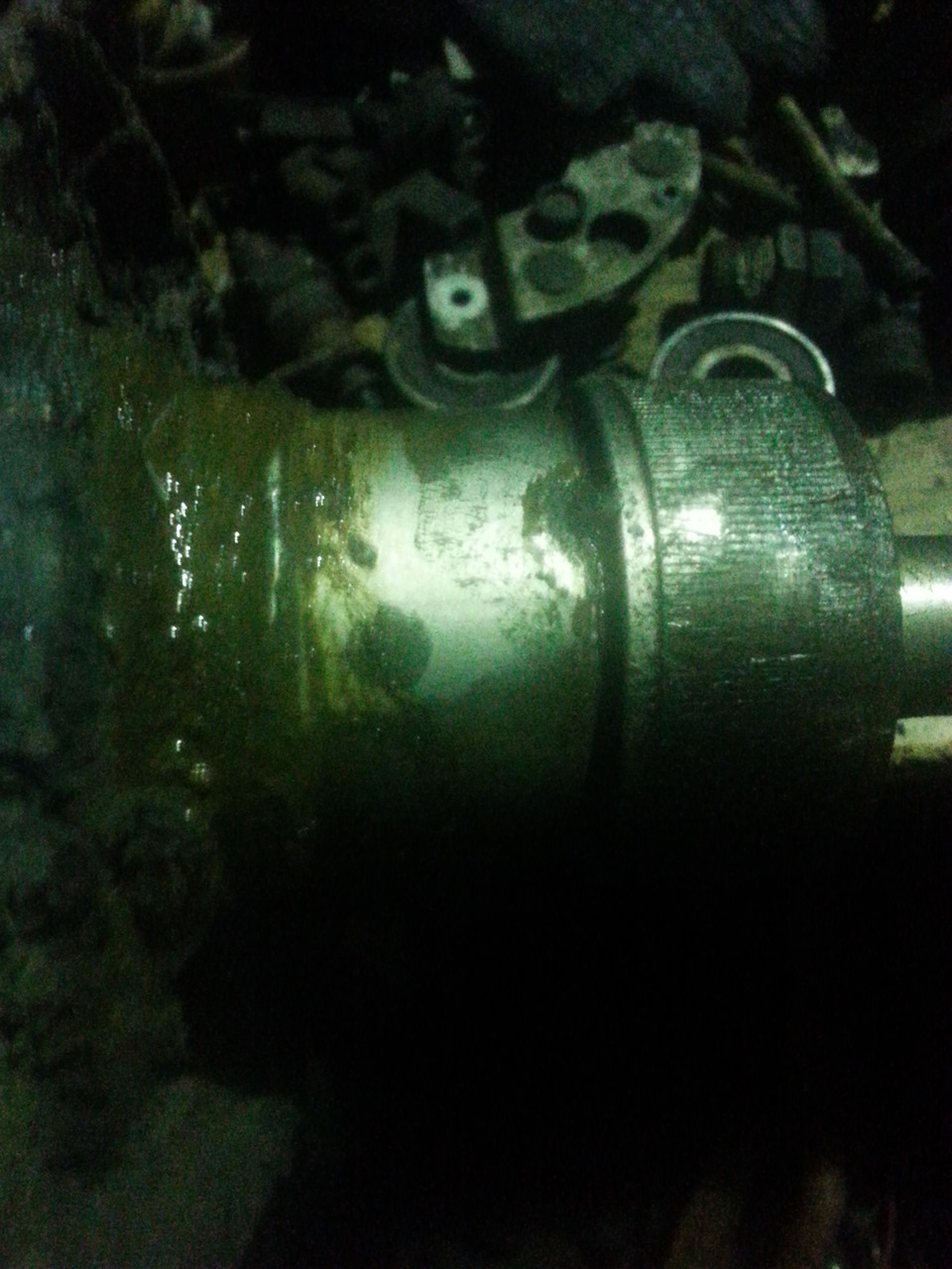 Пробило стойку — Lada Калина седан, 1,4 л, 2008 года | своими руками ...