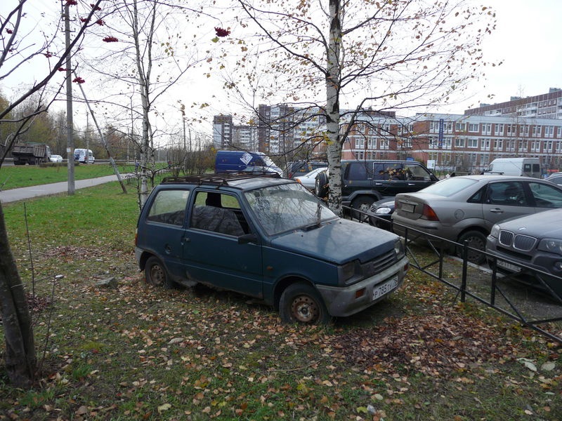 Брошенные автомобили в санкт петербурге