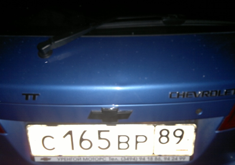 Матовый значок шевроле — Chevrolet Lacetti 5D, 1,6 л, 2008 года ...