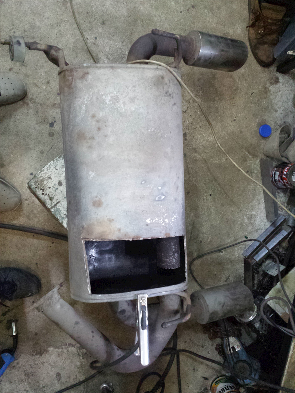 Звон в глушителе — Infiniti FX (1G), 3,5 л, 2007 года | своими руками ...