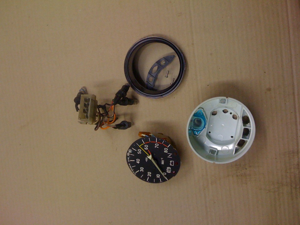 Светодиодная подсветка панели приборов — Lada 11113 Ока, 0,8 л, 2000 ...