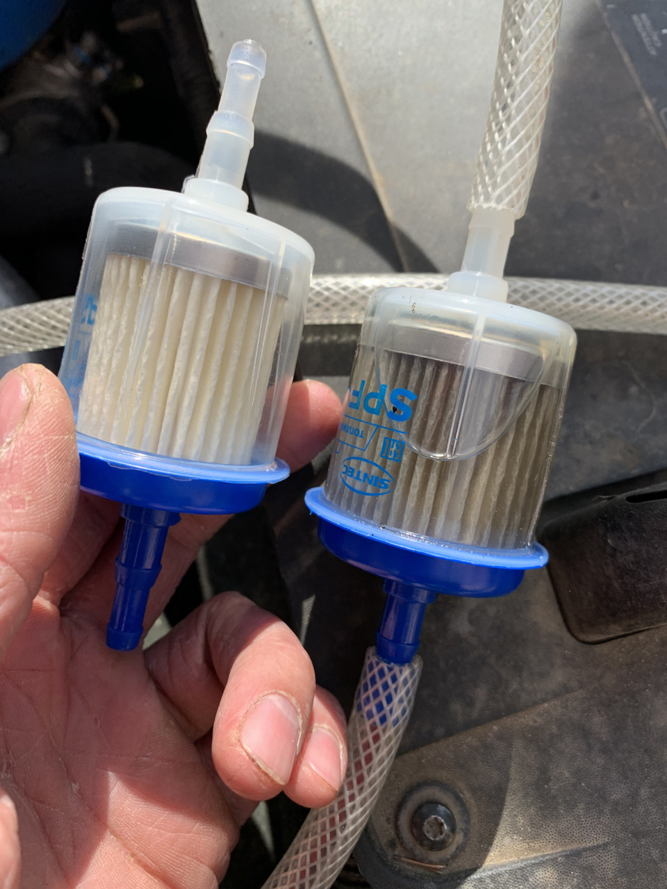 Промывка топливной Винсом — Renault Laguna III, 1,5 л., 2010 года ...