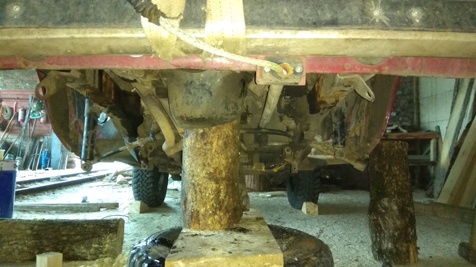 Большой ребилд нивы — часть 1 — замена балки, установка СРПМ, заварка в ...