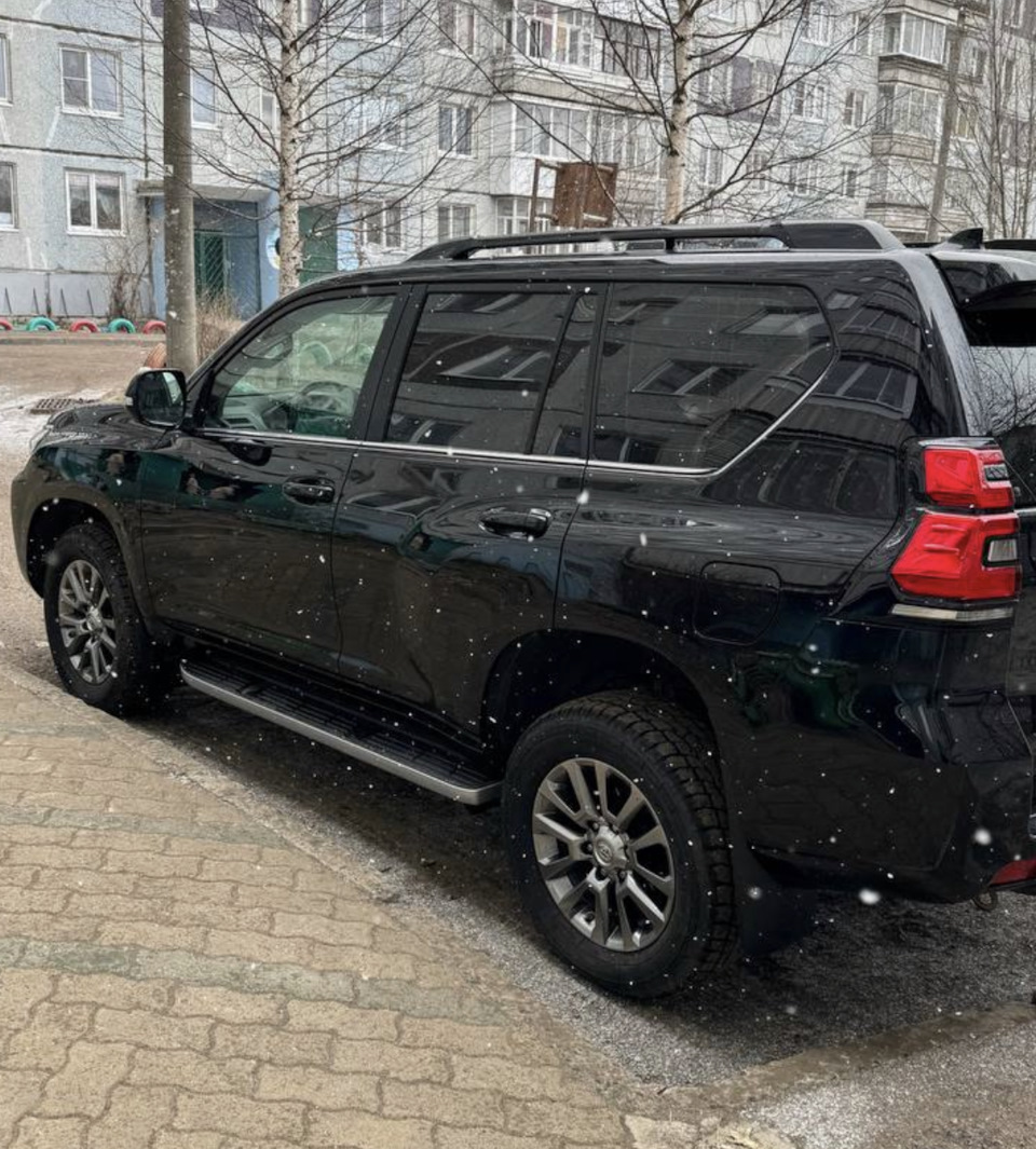 Полировка + керамика — Toyota Land Cruiser Prado 150-series, 2,8 л, 2018  года | стайлинг | DRIVE2