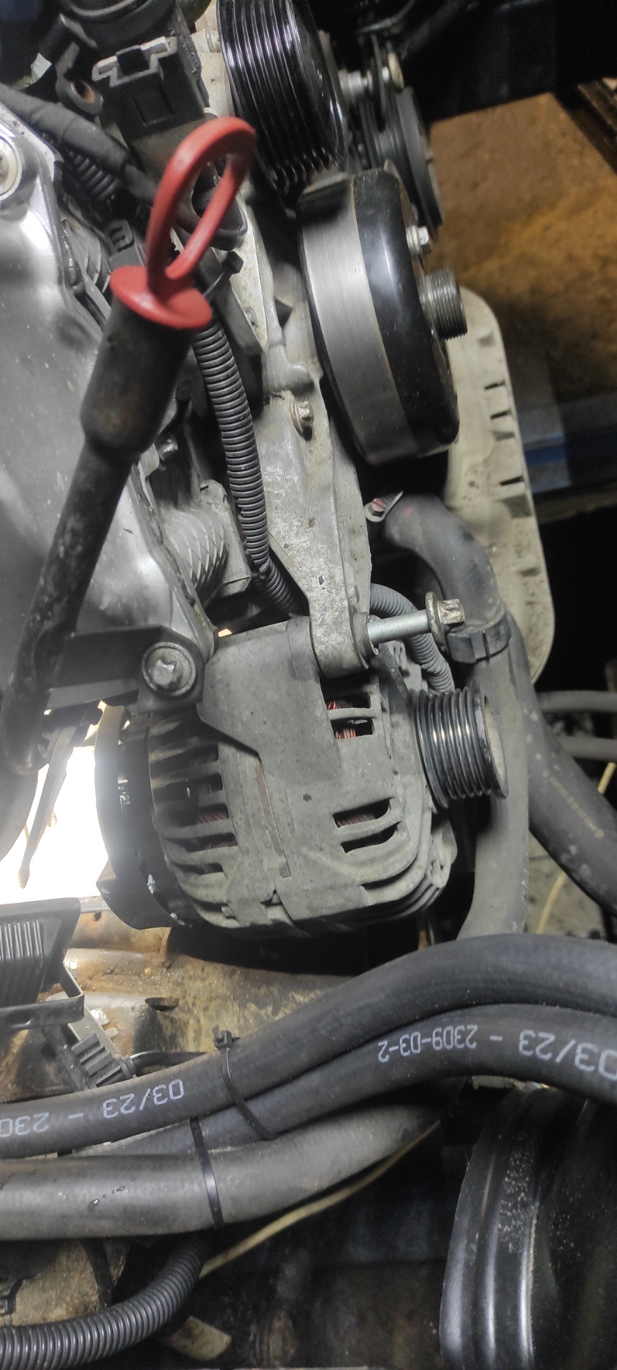 Ревизия генератора, стартера, замена ГУР и подшипника в муфте ...