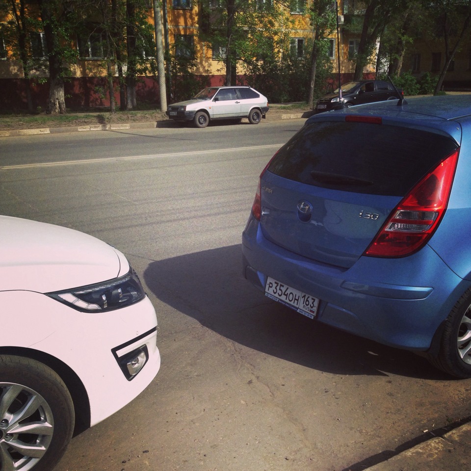 Линза увеличивающая обзор — Hyundai i30 (1G), 1,6 л, 2011 года ...
