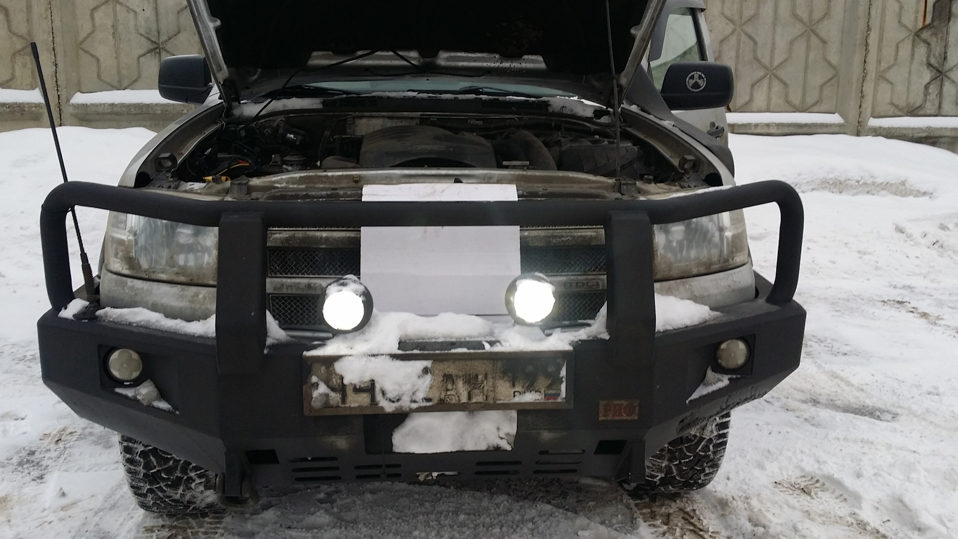 Итоги нормальных московских морозов… — Ford Ranger (2G), 2,5 л, 2007 ...