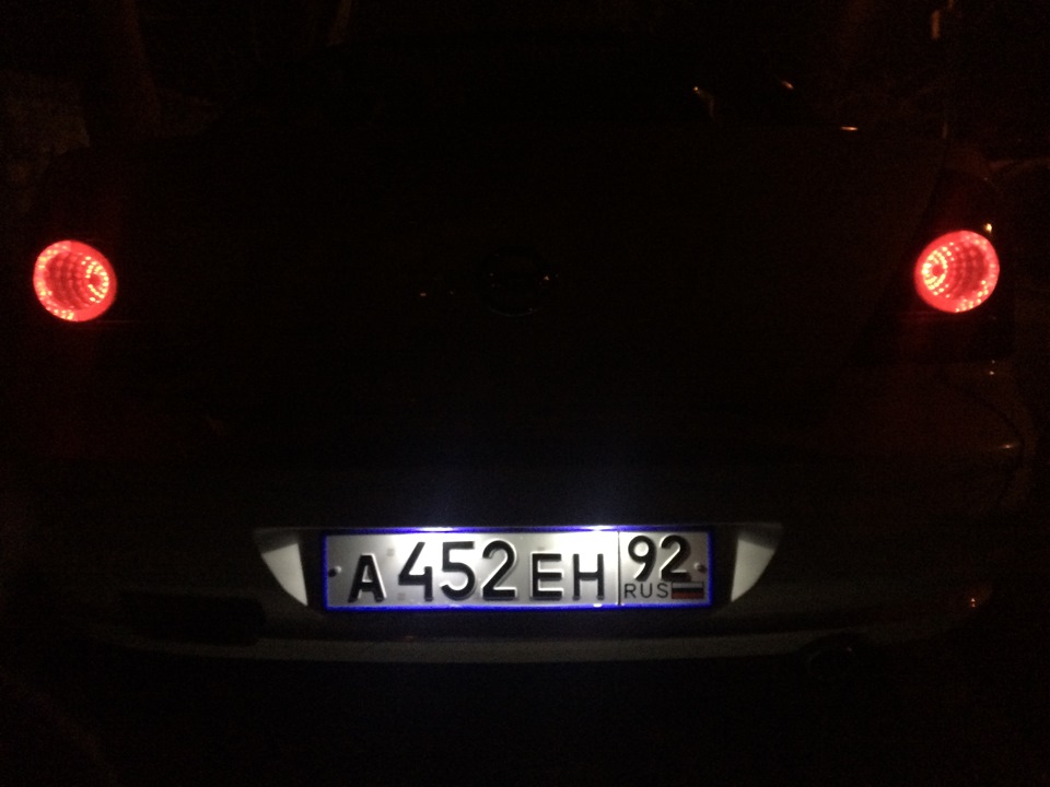 Рамка гос номера RCS — Nissan Almera Classic (B10), 1,6 л, 2012 года ...