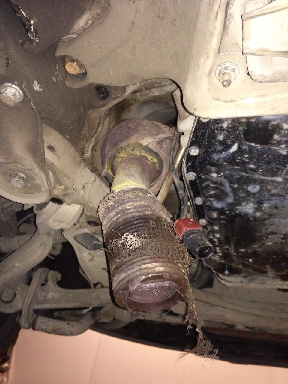 №159 АТТ-сервис — ну их в баню. Сами сварим. — Audi A6 (C6), 3 л, 2005 ...