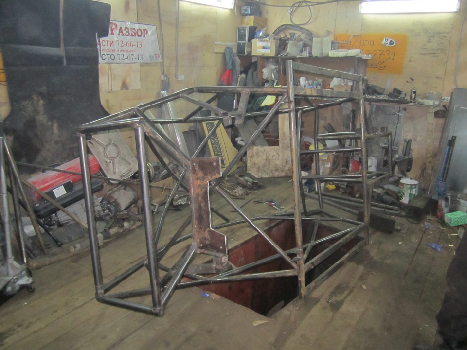 Рулевая и тотальная обварка всех швов — Off-Road Buggy, 1,5 л, 2016 ...