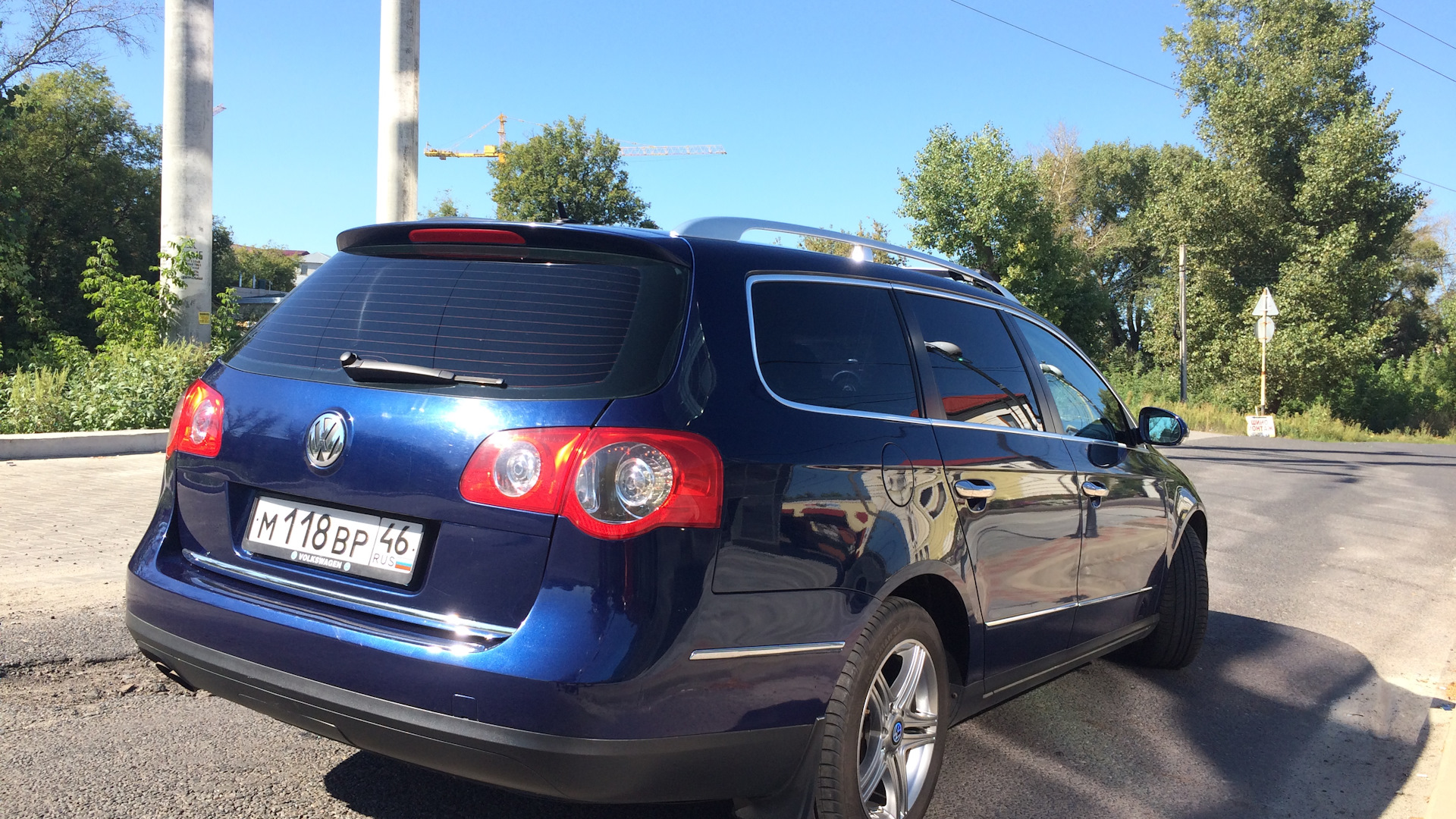 Volkswagen Passat Variant (B6) 2.0 дизельный 2006 | Blue Thunder на DRIVE2