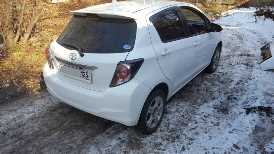 спойлер vitz 130