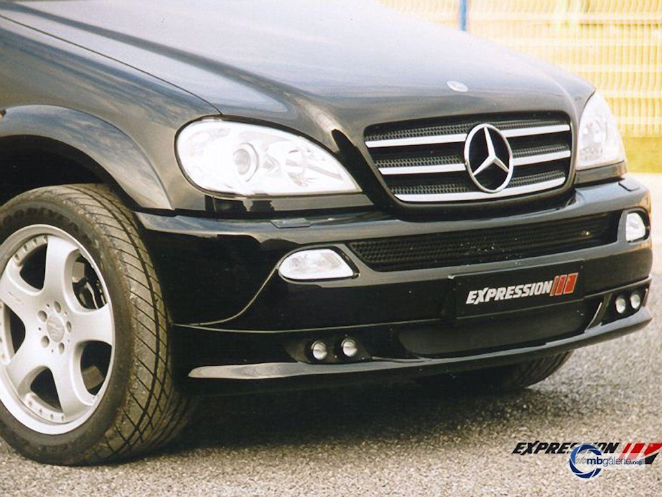 Кенгурятник Brabus Mercedes ml w163