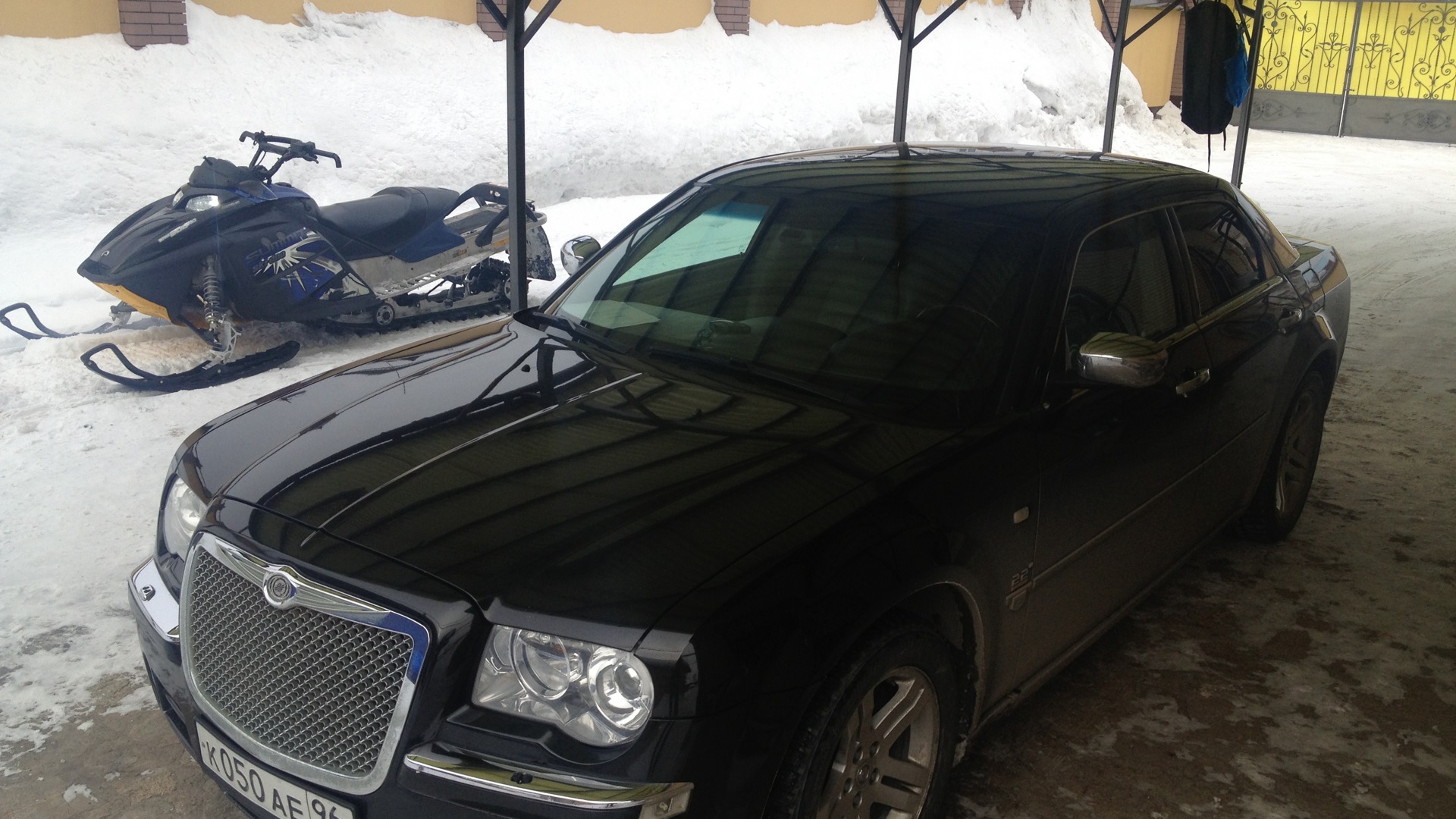 Chrysler 300 (300C) (1G) 3.5 бензиновый 2007 | Черный Бриллиант на DRIVE2