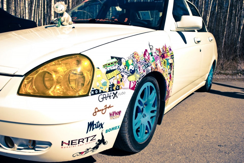 фото приорика со встречи D2 Череповец/Вологда — Lada Приора седан, 1,6 ...