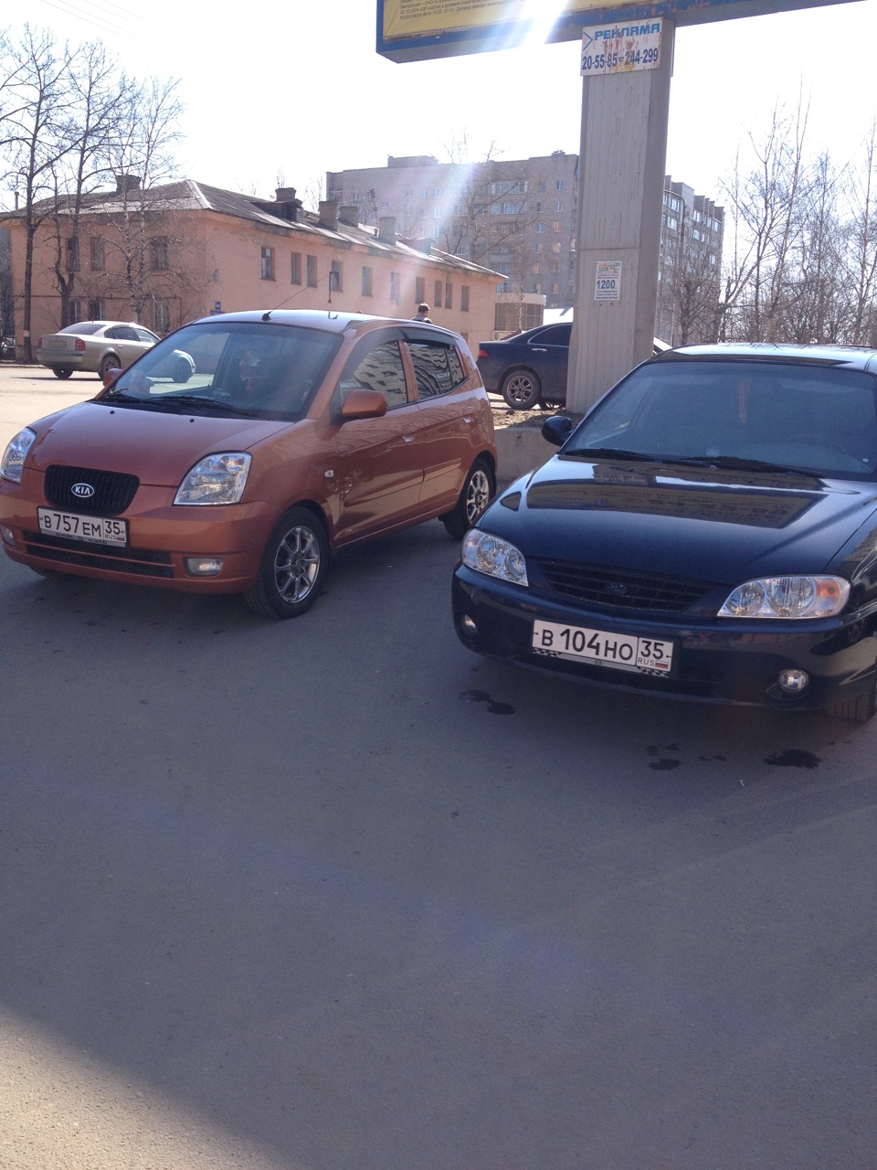 семейные авто — KIA Spectra, 1,6 л, 2008 года | фотография | DRIVE2