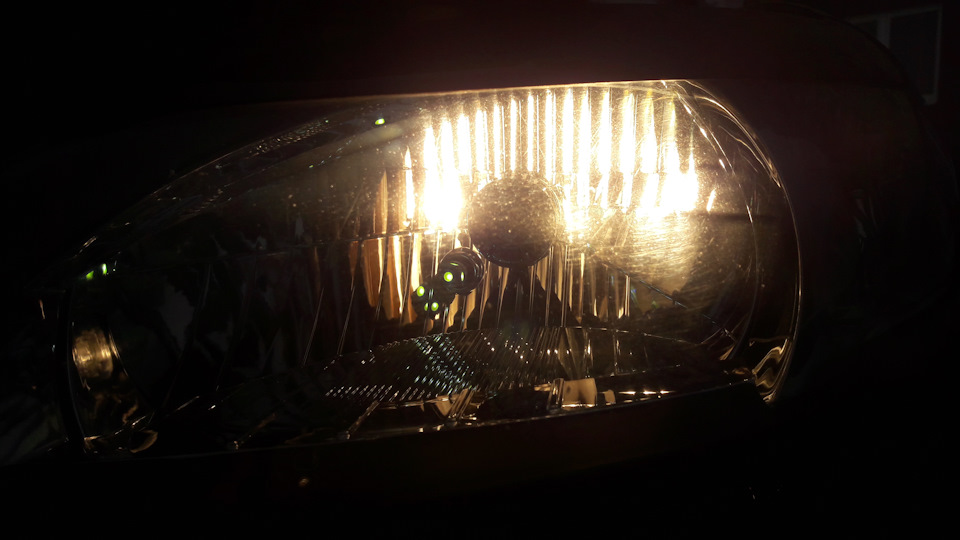 Дешевая галогенная лампа. — Daewoo Gentra