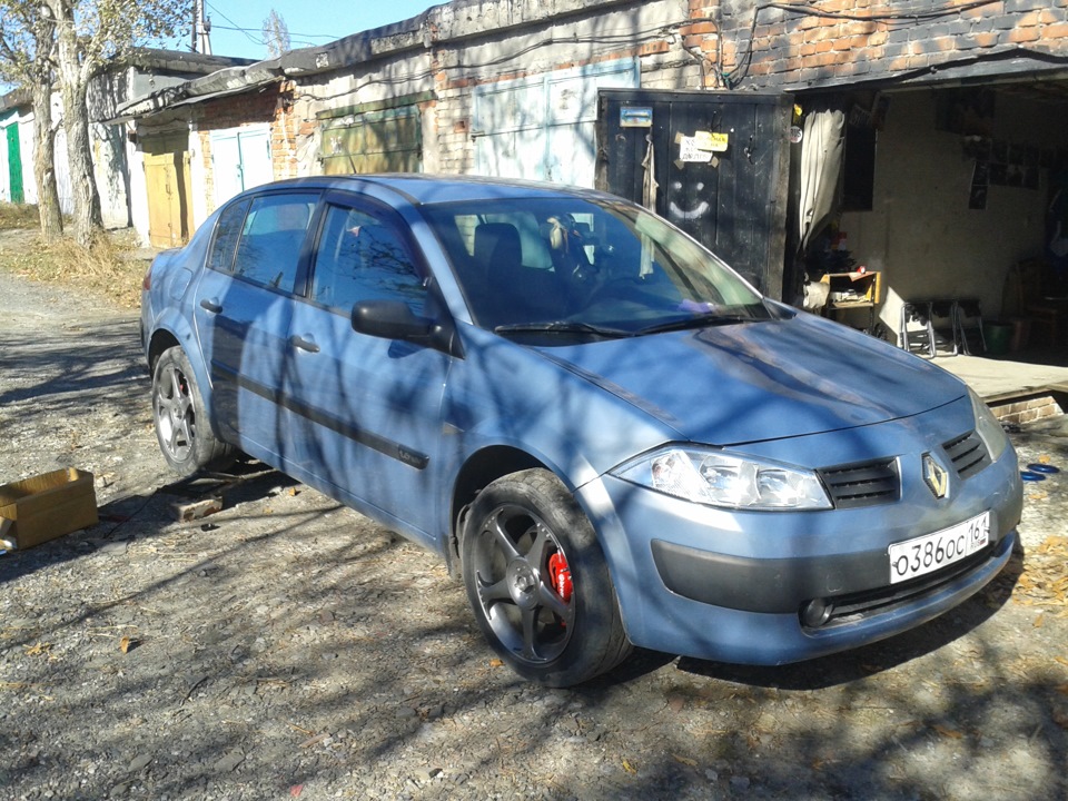 ЗИМА, опять ЗИМА — Renault Megane II, 1,6 л, 2006 года | шины | DRIVE2