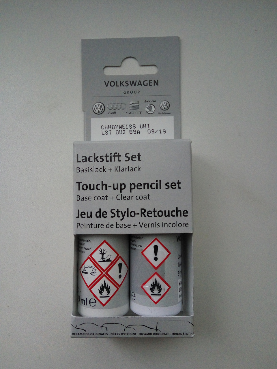 Ремкомплект лкп — Volkswagen Polo Sedan, 1,6 л, 2013 года | кузовной ...