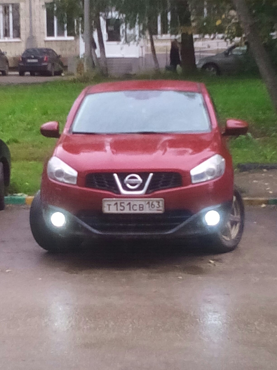 Переделка ПТФ Кашарика — Nissan Qashqai (1G), 1,6 л, 2010 года | тюнинг ...