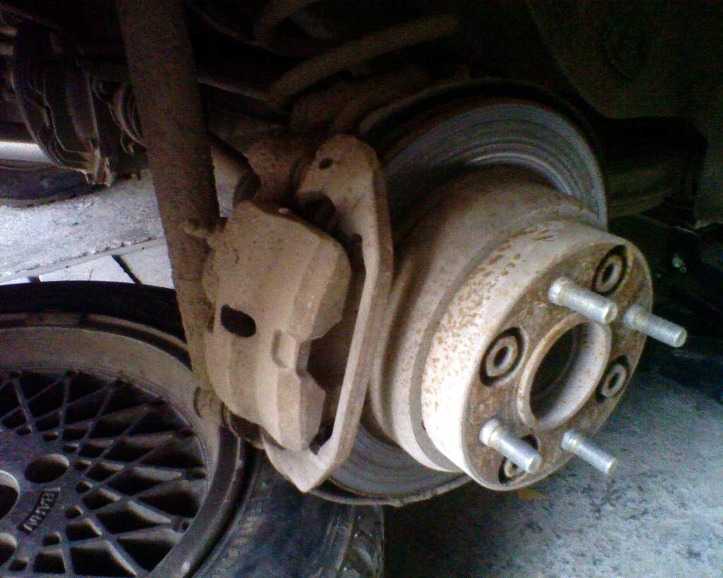 Another report on the rear brake bulkhead made earlier  - Toyota Celica 30L 1984