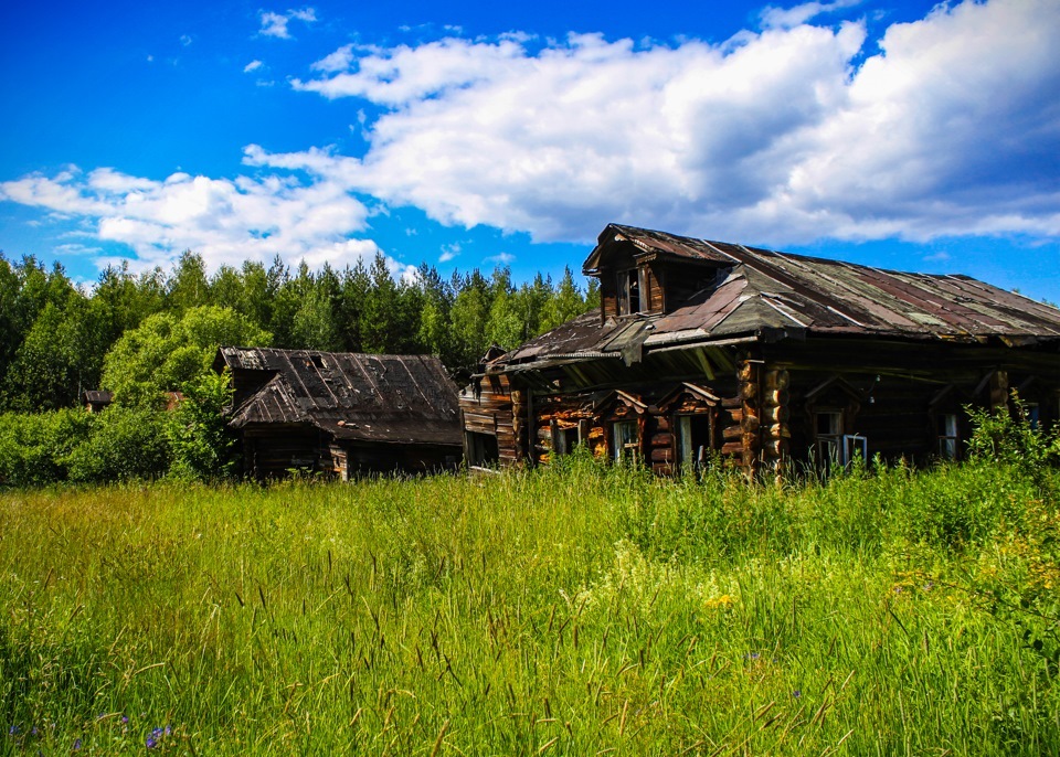 Заброшенные деревни в россии фото