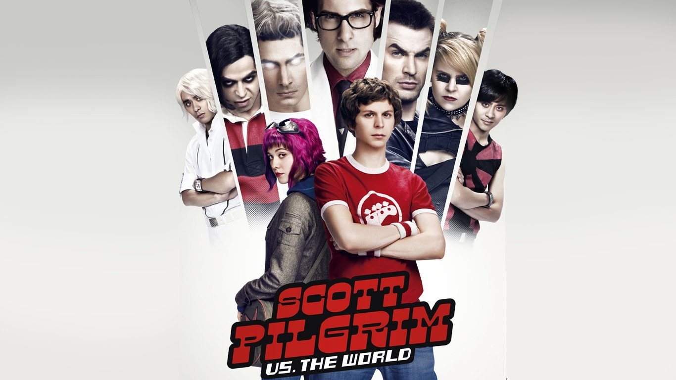 Scott pilgrim vs the world. Скотт Пилигрим против всех фильм 2010. Скотт Пилигрим против всех Постер. Скотт Пилигрим против всех обложка фильма. Scott Pilgrim vs the World poster.