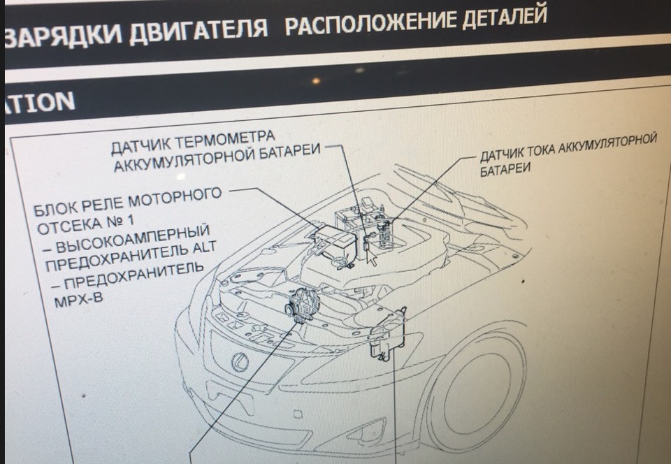 Фото в бортжурнале Lexus IS II