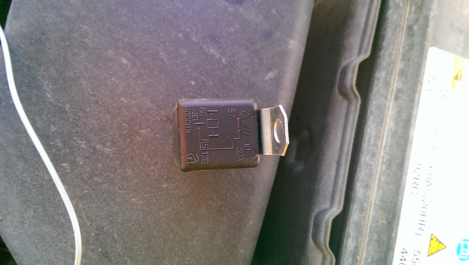 Подключение ПТФ к габаритам. — KIA Rio (3G), 1,4 л, 2013 года ...