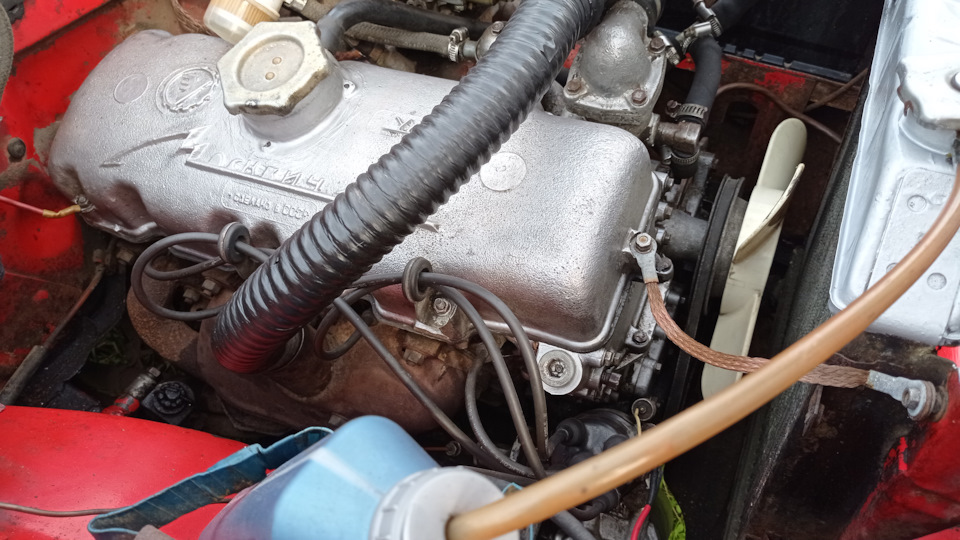 Чистота под капотом — залог исправной работы всех узлов — Москвич 412 ...