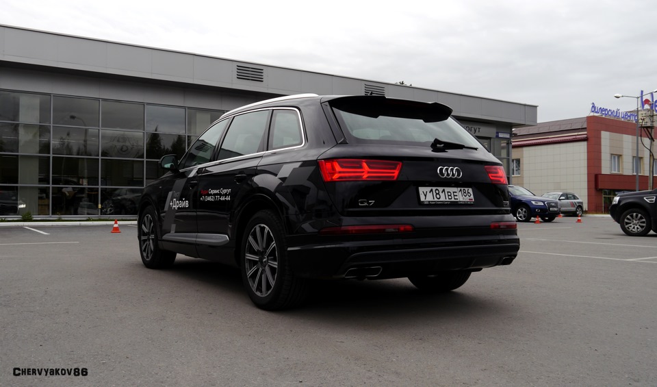 Дергается audi q7