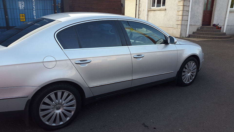 Тонировка — Volkswagen Passat B6, 2 л, 2008 года | стайлинг | DRIVE2