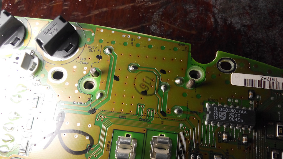 Устранение заводского дефекта в подсветке приборной панели — Chrysler ...