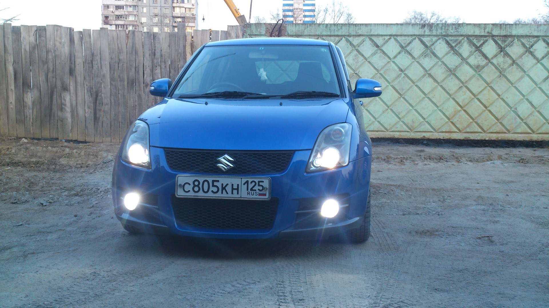 Suzuki Swift (2G) 1.6 бензиновый 2009 | Синяя ракета на DRIVE2