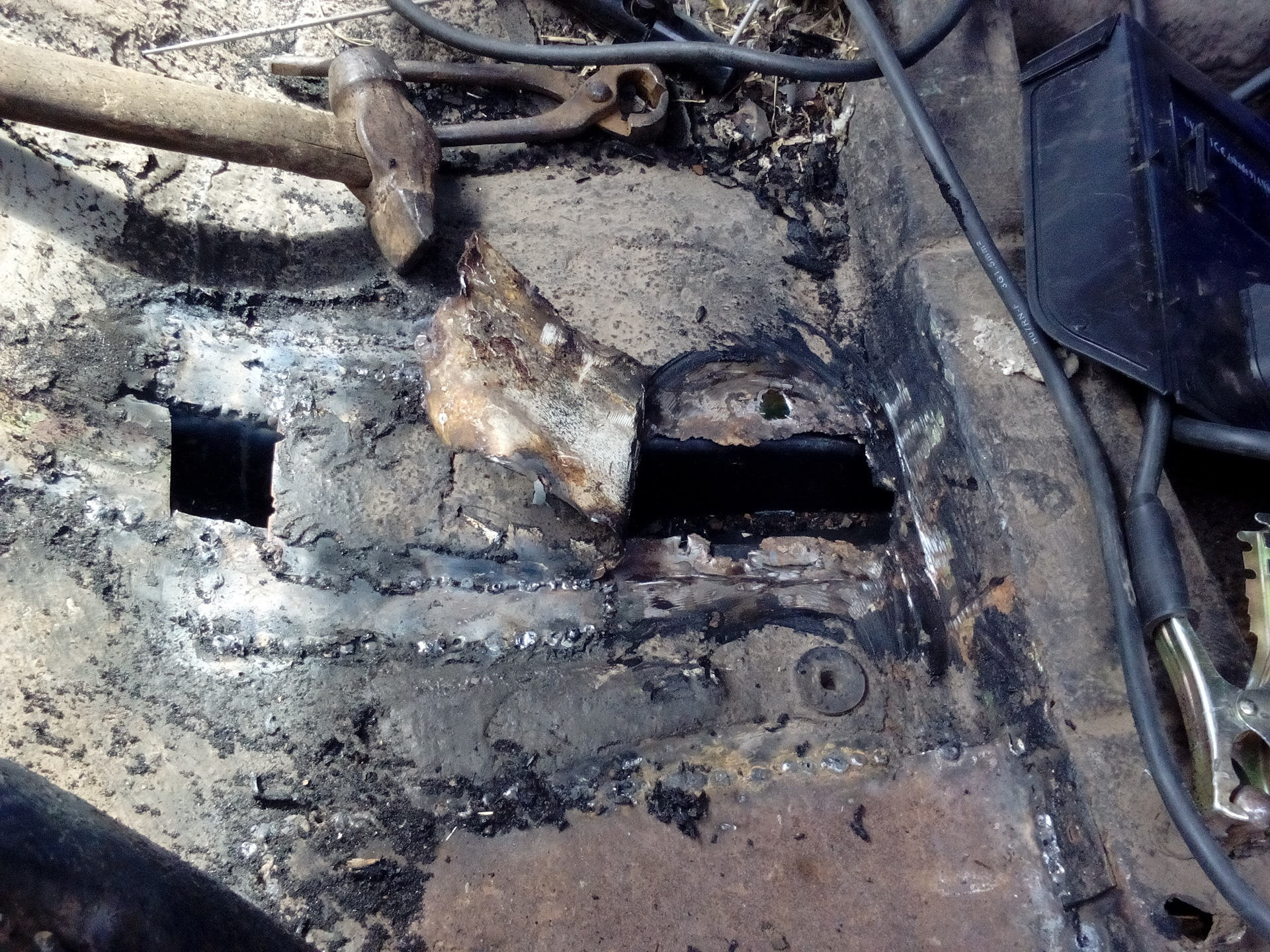 Как я меняю лонжероны… — Lada 21032, 1,2 л, 1974 года | своими руками ...