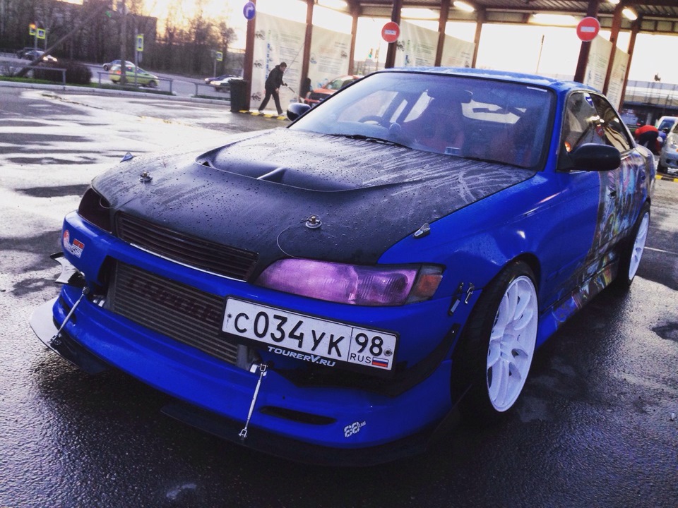 Тойота Марк 2 jzx90 дрифт