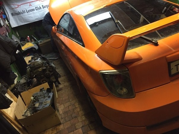 Замена двс Toyota Celica г.Сургут — DRIVE2