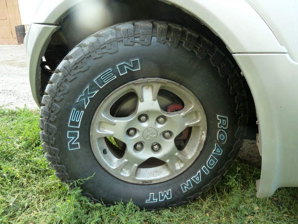 Размер имеет значение. Лифтуем — Mitsubishi Pajero (3G), 3,2 л, 2001 ...