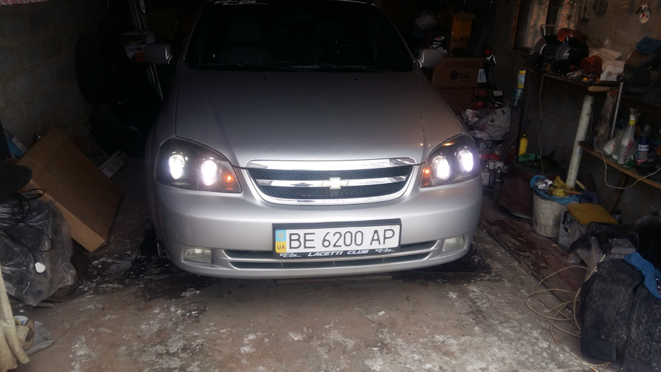 Регулировка линз — Chevrolet Lacetti Sedan, 1,8 л, 2007 года | стайлинг ...