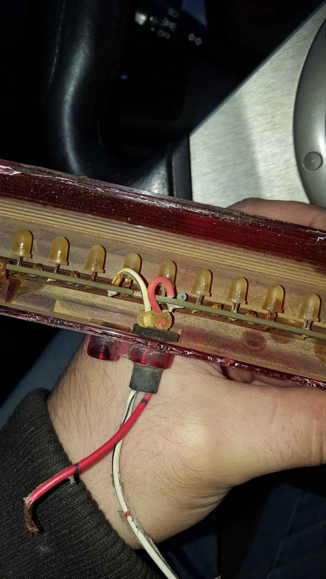 доп. стоп сигнал - Mitsubishi Lancer IX, 2 л, 2005 года поломка DRIVE2